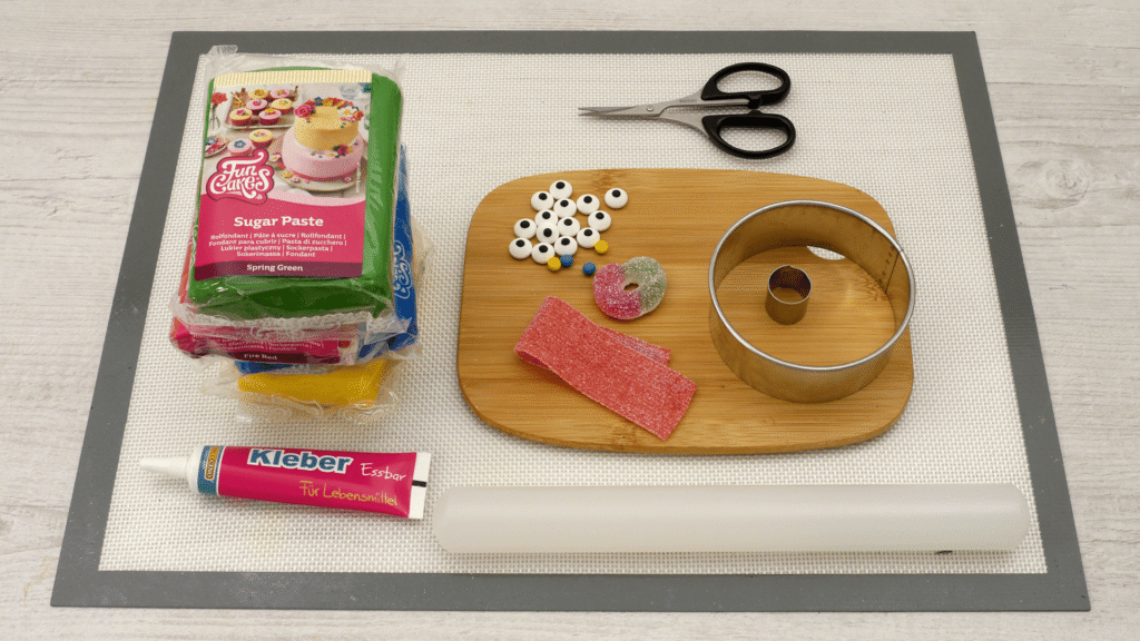 Grusel-Muffins - Material