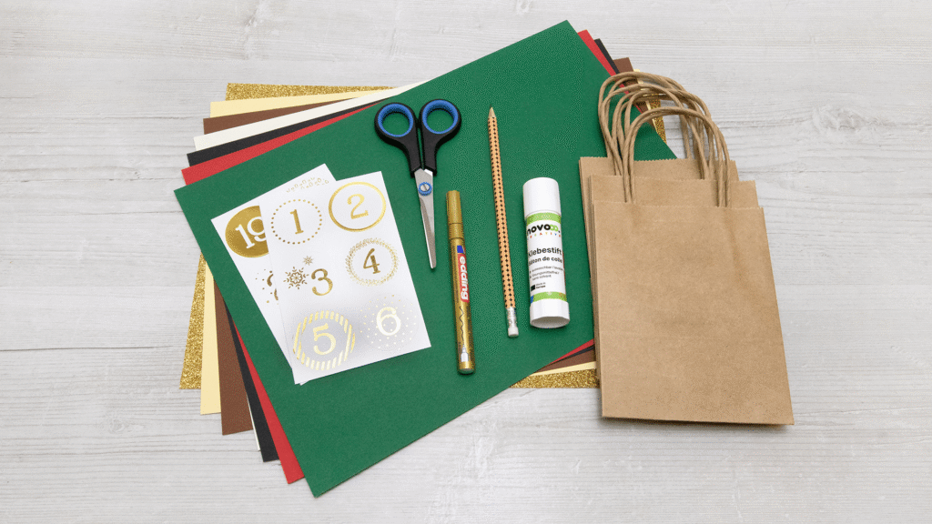 Säckchen-Adventkalender - Material