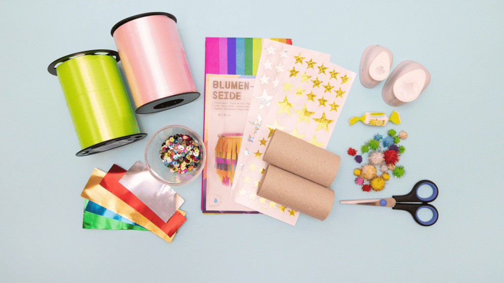 Silvester-Knallbonbon - Material