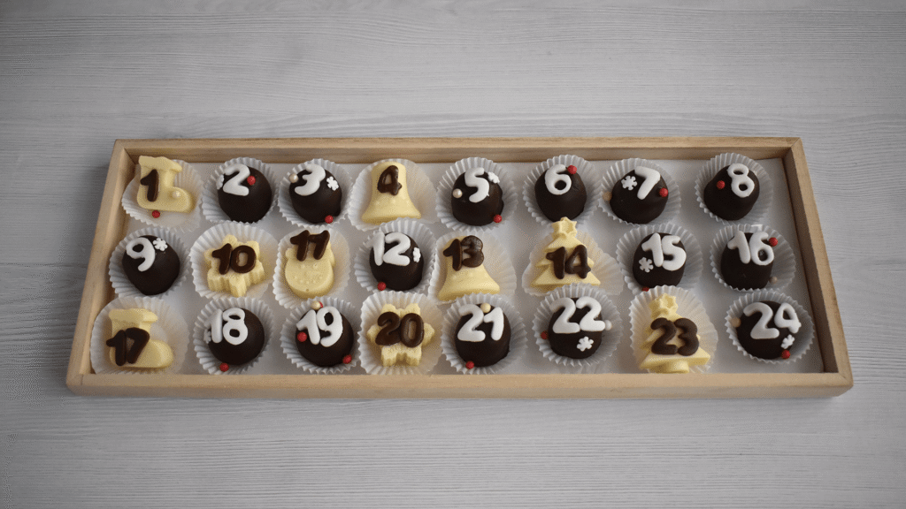Adventpralinen - Schritt 7