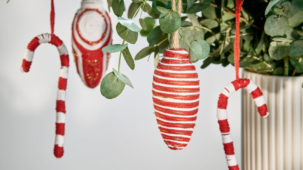 Makramee-Christbaumschmuck