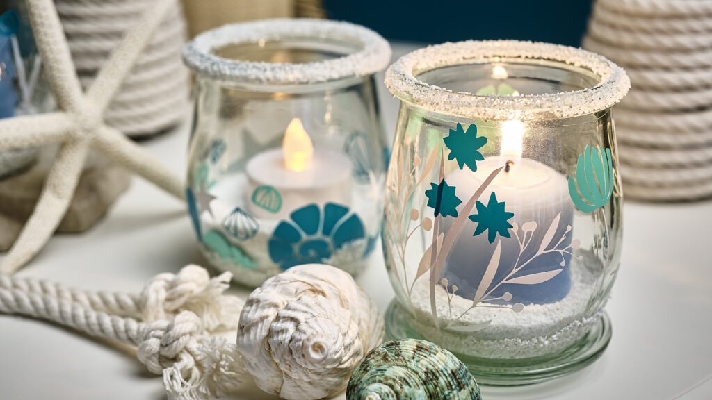 Sommer-Windlicht - fertig
