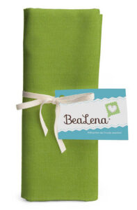 BEALENA Baumwollstoff Uni 50 x 70 cm moosgrün