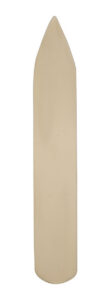 Falzbein aus Kunststoff 14 cm creme